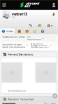 Mobile Screenshot of netrat13.deviantart.com