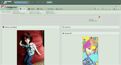 Desktop Screenshot of manga-luvr.deviantart.com