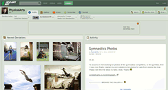 Desktop Screenshot of physicalarts.deviantart.com