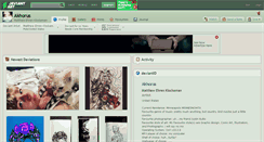 Desktop Screenshot of akhorus.deviantart.com