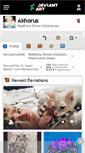 Mobile Screenshot of akhorus.deviantart.com