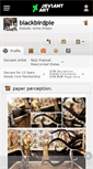 Mobile Screenshot of blackbirdpie.deviantart.com