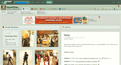Desktop Screenshot of kanomichan.deviantart.com