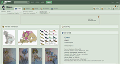 Desktop Screenshot of ioreos.deviantart.com