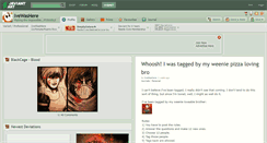 Desktop Screenshot of ivewashere.deviantart.com