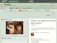 Tablet Screenshot of ivewashere.deviantart.com