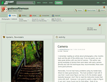 Tablet Screenshot of goddessofthemoon.deviantart.com