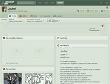Tablet Screenshot of juuhei.deviantart.com