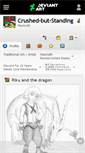 Mobile Screenshot of crushed-but-standing.deviantart.com