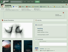 Tablet Screenshot of imjcking.deviantart.com