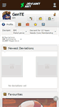 Mobile Screenshot of gente.deviantart.com
