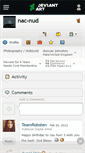 Mobile Screenshot of nac-nud.deviantart.com