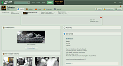 Desktop Screenshot of edinator.deviantart.com