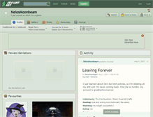 Tablet Screenshot of nelosmoonbeam.deviantart.com