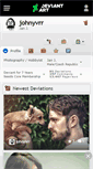 Mobile Screenshot of johnyvrr.deviantart.com