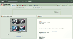 Desktop Screenshot of matiasvidal.deviantart.com