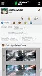 Mobile Screenshot of matiasvidal.deviantart.com