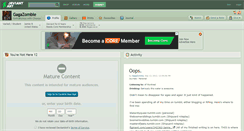 Desktop Screenshot of gagazombie.deviantart.com