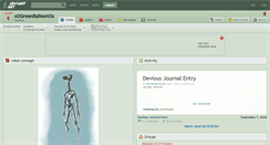 Desktop Screenshot of oogreenballoonoo.deviantart.com
