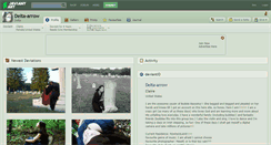 Desktop Screenshot of delta-arrow.deviantart.com