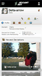 Mobile Screenshot of delta-arrow.deviantart.com