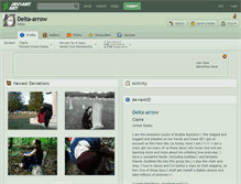 Tablet Screenshot of delta-arrow.deviantart.com