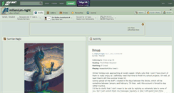 Desktop Screenshot of millenium-night.deviantart.com