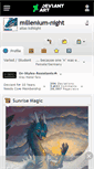 Mobile Screenshot of millenium-night.deviantart.com