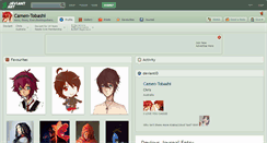 Desktop Screenshot of camen-tobashi.deviantart.com