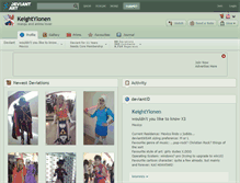 Tablet Screenshot of keightylonen.deviantart.com