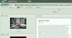 Desktop Screenshot of dealived.deviantart.com