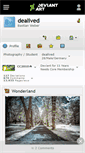 Mobile Screenshot of dealived.deviantart.com