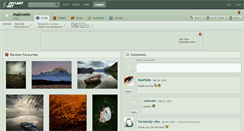 Desktop Screenshot of mainvein.deviantart.com