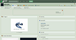 Desktop Screenshot of antworks.deviantart.com