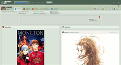 Desktop Screenshot of cocon.deviantart.com