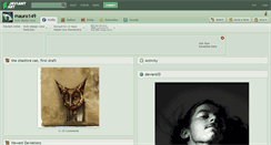 Desktop Screenshot of mauro149.deviantart.com