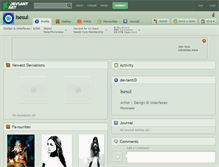 Tablet Screenshot of isesul.deviantart.com