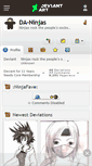Mobile Screenshot of da-ninjas.deviantart.com
