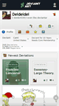 Mobile Screenshot of deideidei.deviantart.com