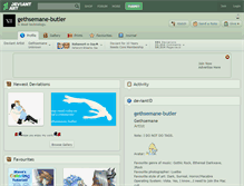 Tablet Screenshot of gethsemane-butler.deviantart.com