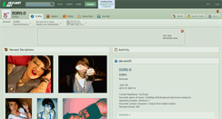 Desktop Screenshot of doris-d.deviantart.com