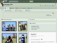 Tablet Screenshot of ouendan-club.deviantart.com
