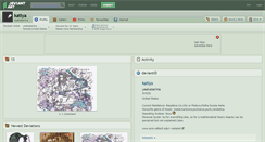 Desktop Screenshot of katiya.deviantart.com