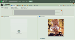 Desktop Screenshot of crushfury.deviantart.com
