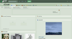 Desktop Screenshot of mtcowgirl.deviantart.com