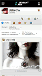 Mobile Screenshot of lizbetha.deviantart.com