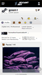 Mobile Screenshot of golem1.deviantart.com