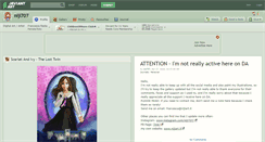 Desktop Screenshot of niji707.deviantart.com