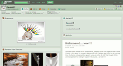 Desktop Screenshot of davenit.deviantart.com