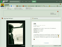 Tablet Screenshot of lion65.deviantart.com